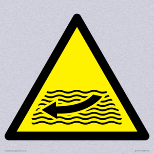 W509  Warning: Strong river flows